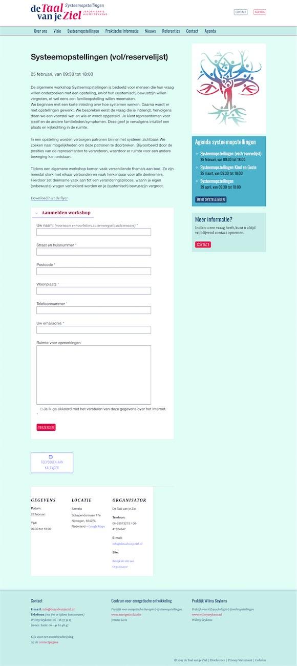 De Taal van je Ziel — impressie 2