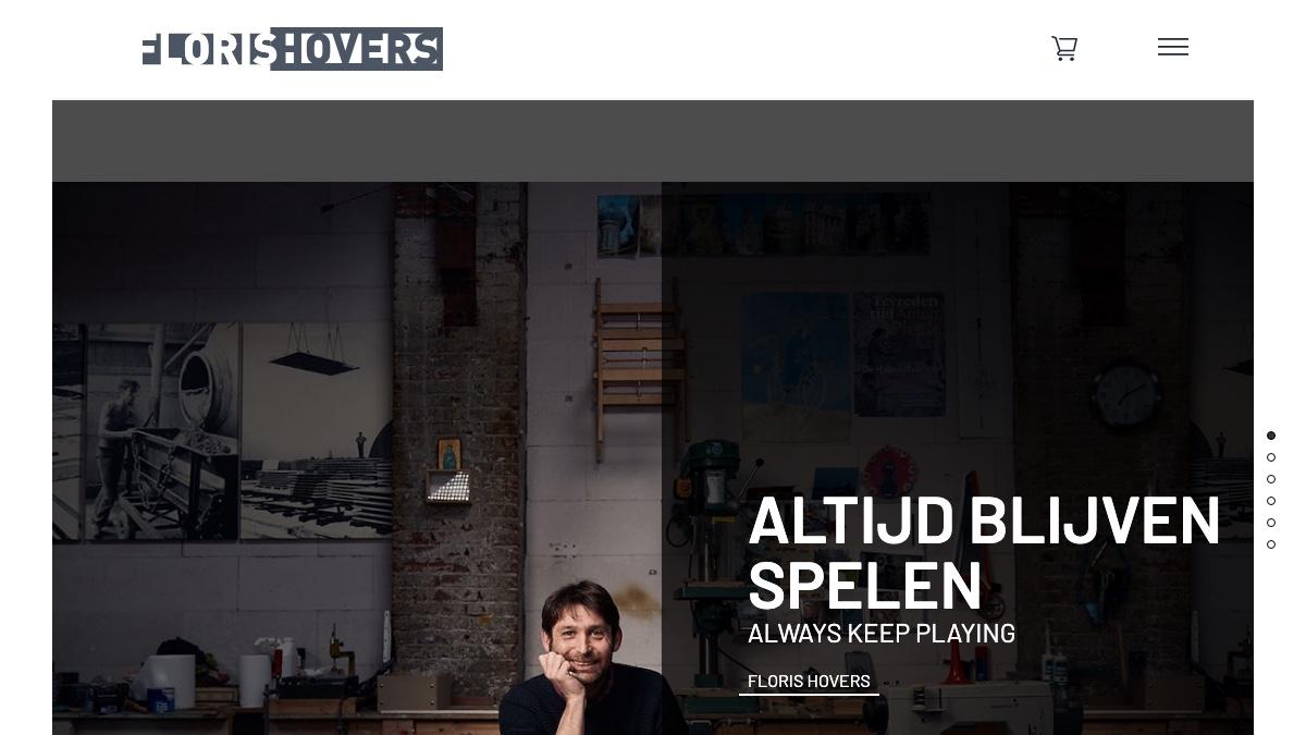 Florishovers — merksite, portfolio & webshop