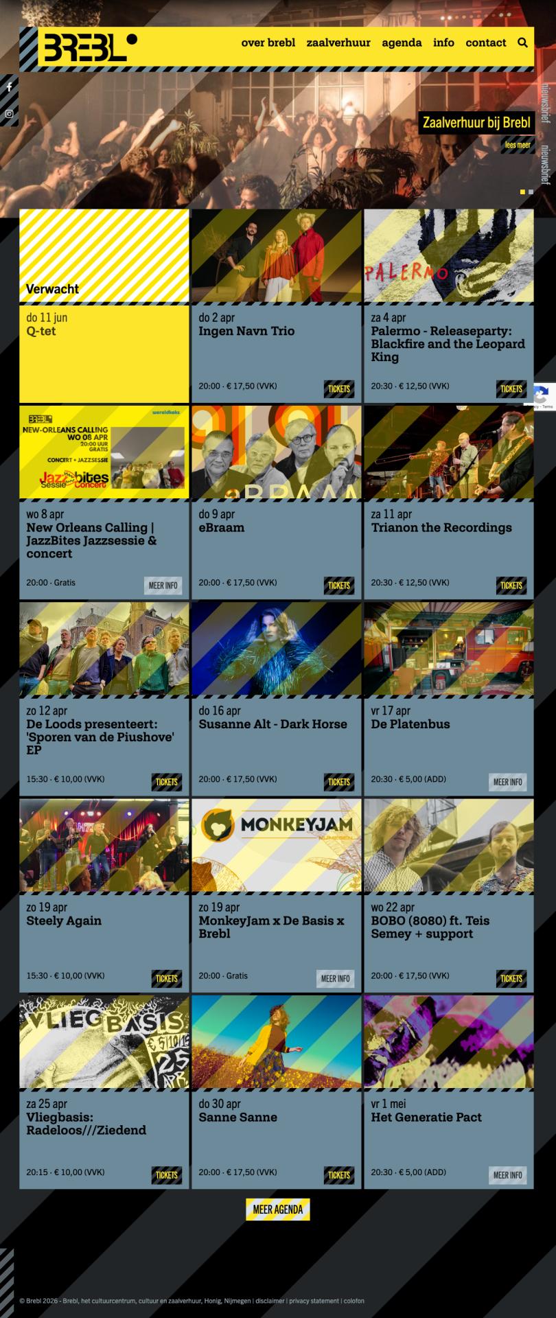 Website Stichting BREBL — impressie 1